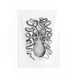 George Shaw Eight Armed Cuttlefish Illustration Wall Tapestry