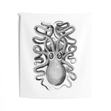 George Shaw Eight Armed Cuttlefish Illustration Wall Tapestry